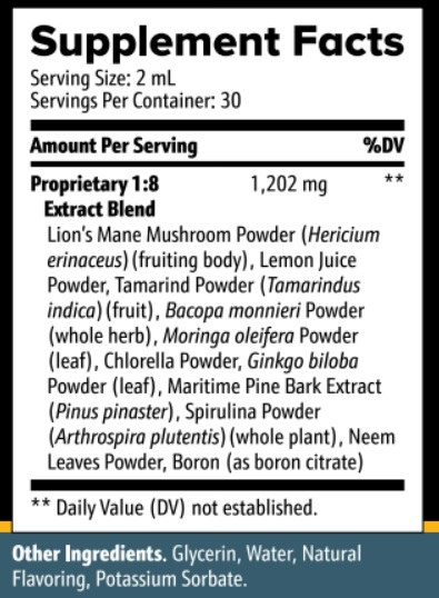 FerriMax Supplement Facts